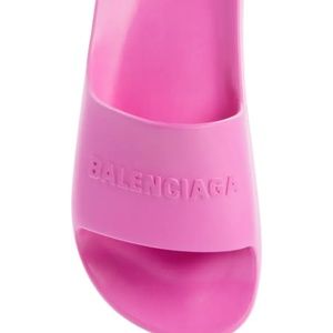 Balenciaga Pink Platform Slide